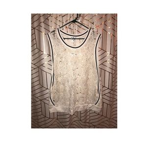 Plus Size Lace Vest